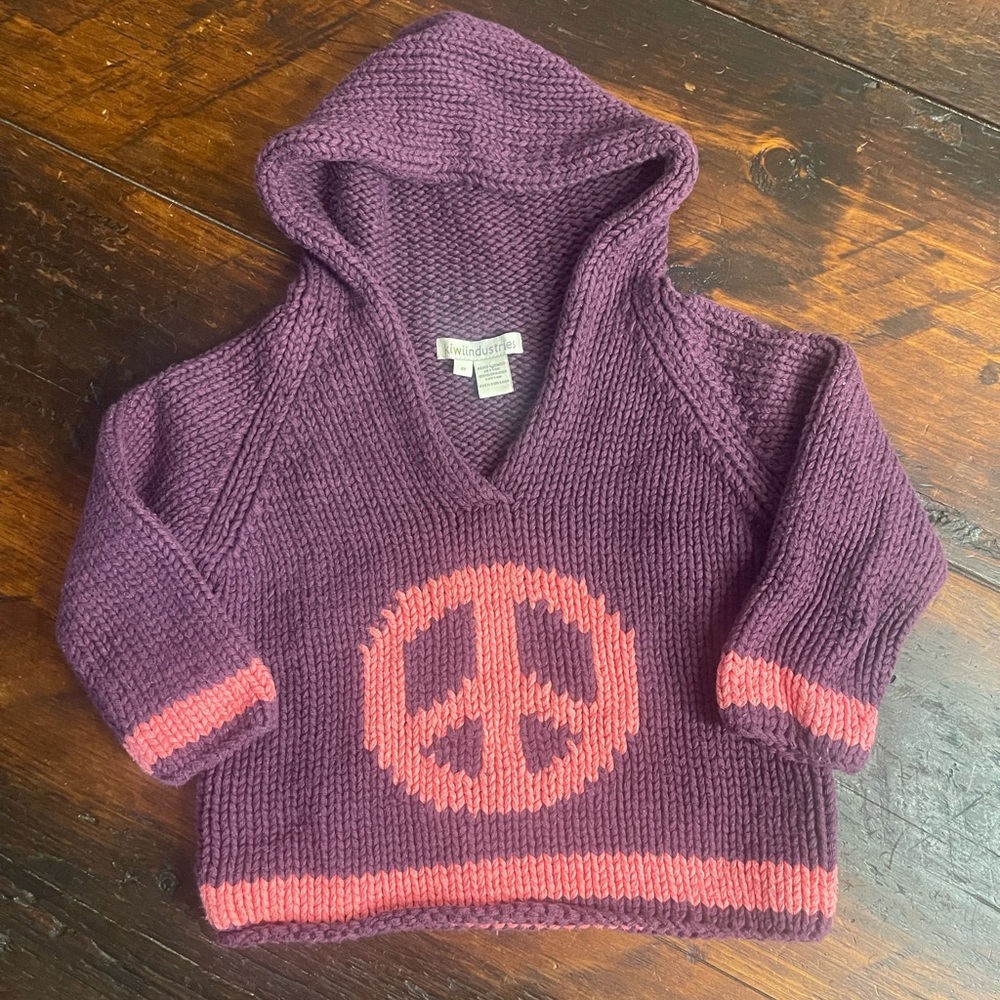 Kiwi industries cotton chunky sweater!